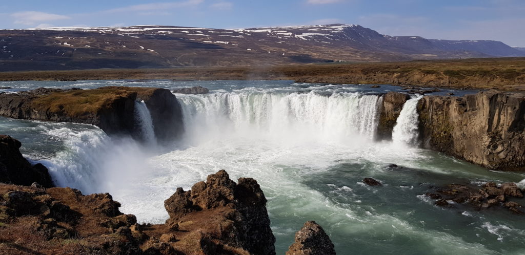 Goðafoss 12m Fallhöhe